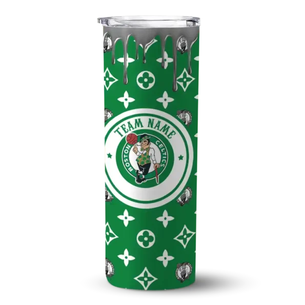 custom boston celtics camo streak green skinny tumbler best selling 1.webp