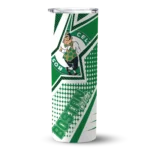 custom boston celtics web stripes green white skinny tumbler best selling 1.webp