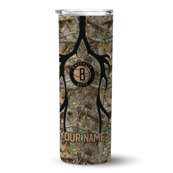 custom brooklyn nets antler flow camo skinny tumbler best selling 1.webp