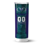 custom charlotte hornets stacked diamond teal skinny tumbler best selling 1.webp
