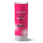 custom chicago bulls starburst tiles red skinny tumbler best selling 1.webp