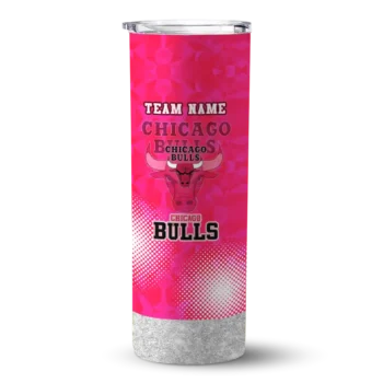 custom chicago bulls starburst tiles red skinny tumbler best selling 1.webp