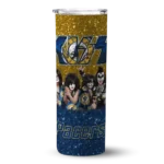 custom indiana pacers kiss band yellow skinny tumbler best selling 1.webp