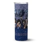 custom memphis grizzlies kiss band navy skinny tumbler best selling 1.webp