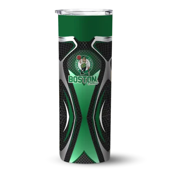 customized boston celtics superman emblem green black skinny tumbler best selling 1.webp