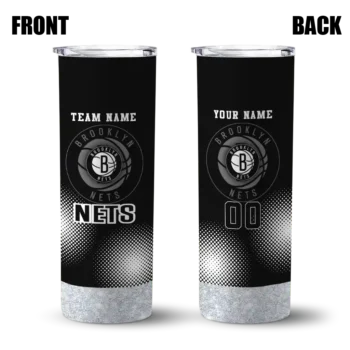 customized brooklyn nets starburst tiles black skinny tumbler fashion forward 1.webp