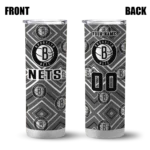 customized brooklyn nets zipper leopard black skinny tumbler best selling 1.webp