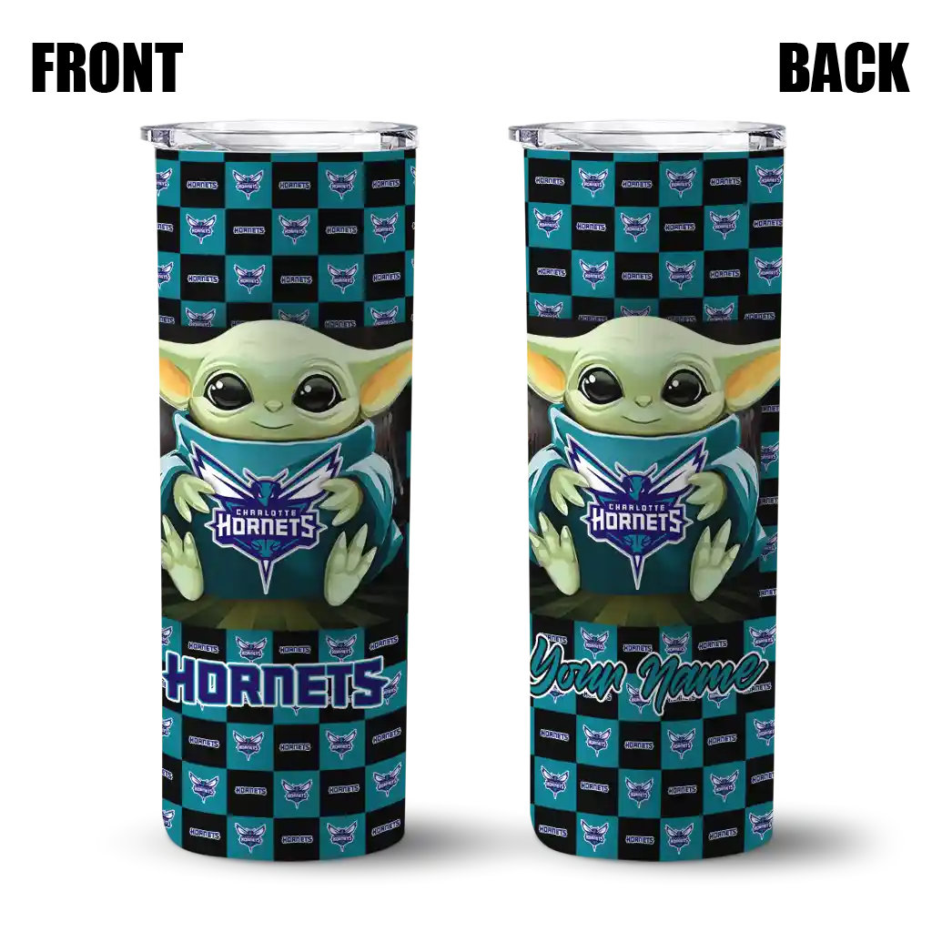 customized charlotte hornets yoda cozy teal black skinny tumbler fashion forward.webp customized charlotte hornets yoda cozy teal black skinny tumbler fashion forward.webp