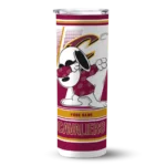 customized cleveland cavaliers snoopy dog wine white skinny tumbler best selling 1.webp