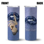 customized memphis grizzlies sparkle lips blue skinny tumbler best selling 1.webp