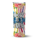 dallas mavericks flower cluster skinny tumbler best selling 1.webp