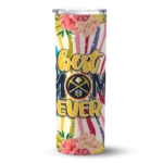denver nuggets flower cluster skinny tumbler best selling 1.webp