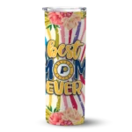 indiana pacers flower cluster skinny tumbler best selling 1.webp