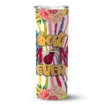 miami heat flower cluster skinny tumbler best selling 1.webp