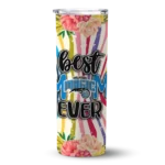 orlando magic flower cluster skinny tumbler best selling 1.webp
