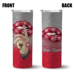 personalized atlanta hawks sparkle lips red skinny tumbler best selling 1.webp