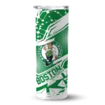 personalized boston celtics helmet clash green skinny tumbler best selling 1.webp