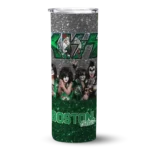 personalized boston celtics kiss band white skinny tumbler best selling 1.webp