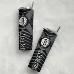 personalized brooklyn nets camo texture black skinny tumbler best selling 1.webp