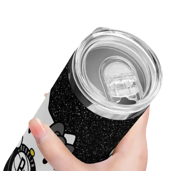 personalized brooklyn nets hello kitty black skinny tumbler high quality 1.webp
