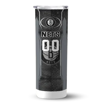 personalized brooklyn nets stacked diamond black skinny tumbler best selling 1.webp