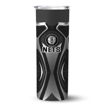 personalized brooklyn nets superman emblem black skinny tumbler best selling 1.webp