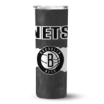 personalized brooklyn nets torn band black white skinny tumbler best selling 1.webp