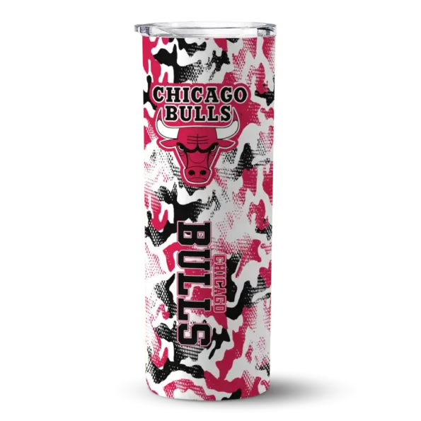 personalized chicago bulls claw marks red white skinny tumbler best selling 1.webp