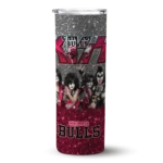 personalized chicago bulls kiss band black skinny tumbler best selling 1.webp