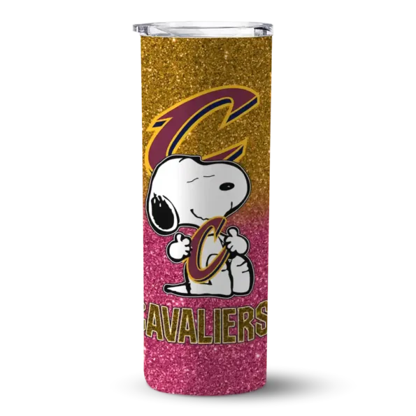 personalized cleveland cavaliers snoopy attitude wine skinny tumbler best selling 1.webp
