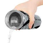 personalized san antonio spurs camo texture silver skinny tumbler best selling 1.webp