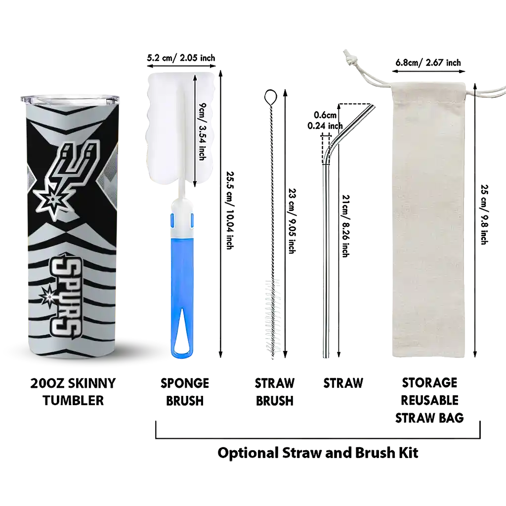 personalized san antonio spurs camo texture silver skinny tumbler new arrival 2.webp personalized san antonio spurs camo texture silver skinny tumbler new arrival 2.webp