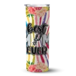 san antonio spurs flower cluster skinny tumbler best selling 1.webp