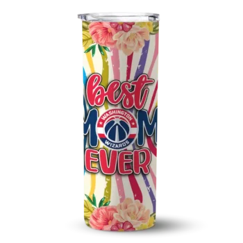 washington wizards flower cluster skinny tumbler best selling 1.webp